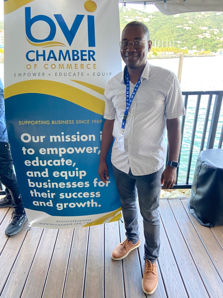 Régis GEROMEGNACE à Tortola