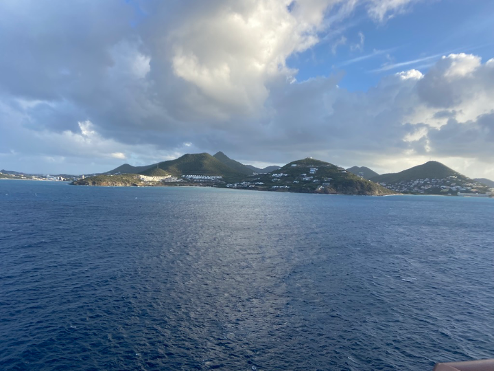 Arrivée à Saint-Martin depuis le bâteau